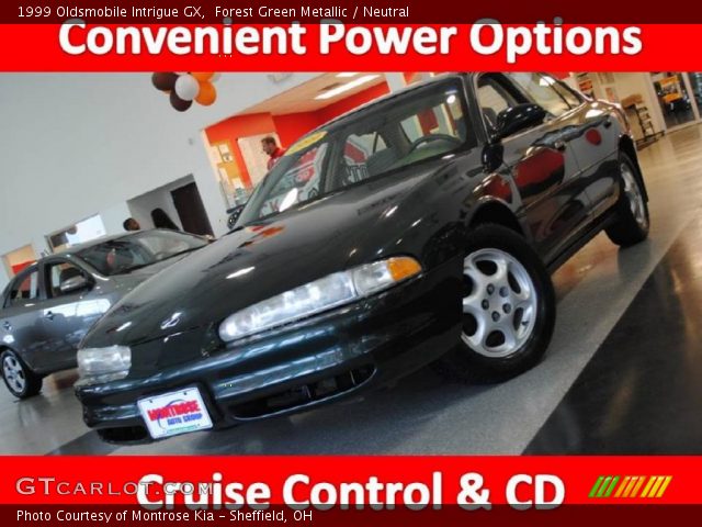 1999 Oldsmobile Intrigue GX in Forest Green Metallic