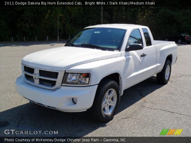 2011 Dodge Dakota Big Horn Extended Cab in Bright White