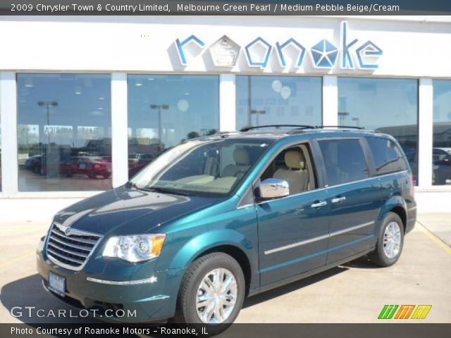 2009 Chrysler Town & Country Limited in Melbourne Green Pearl
