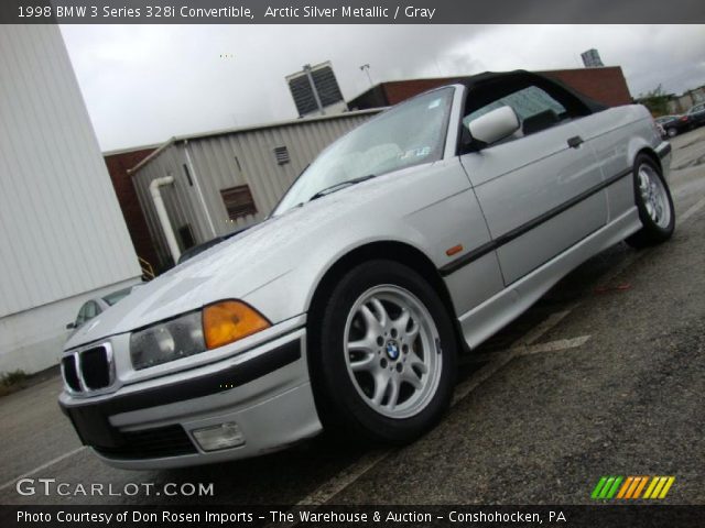1998 BMW 3 Series 328i Convertible in Arctic Silver Metallic