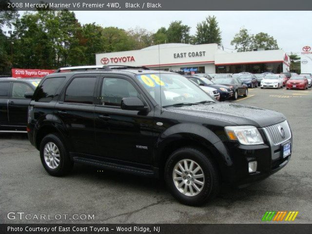 2008 Mercury Mariner V6 Premier 4WD in Black