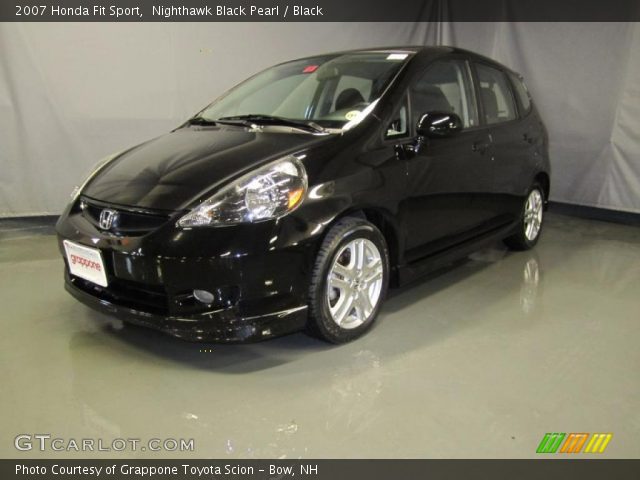 2007 Honda Fit Sport in Nighthawk Black Pearl
