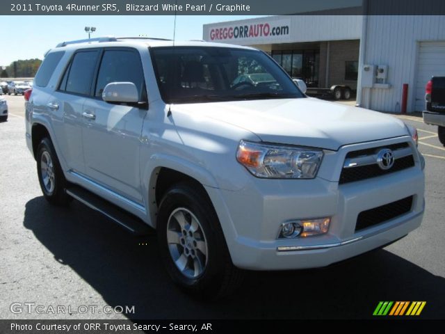 2011 Toyota 4Runner SR5 in Blizzard White Pearl