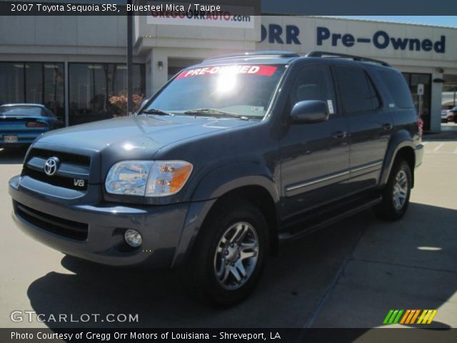 2007 Toyota Sequoia SR5 in Bluesteel Mica
