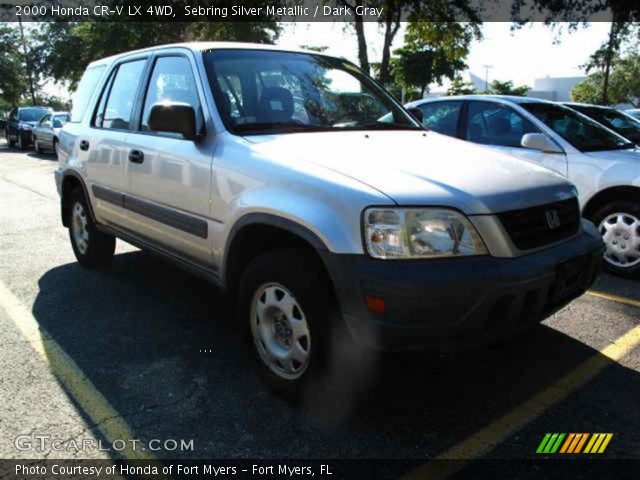 2000 Honda CR-V LX 4WD in Sebring Silver Metallic