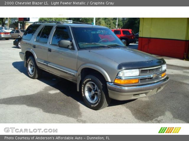 2000 Chevrolet Blazer LS in Light Pewter Metallic