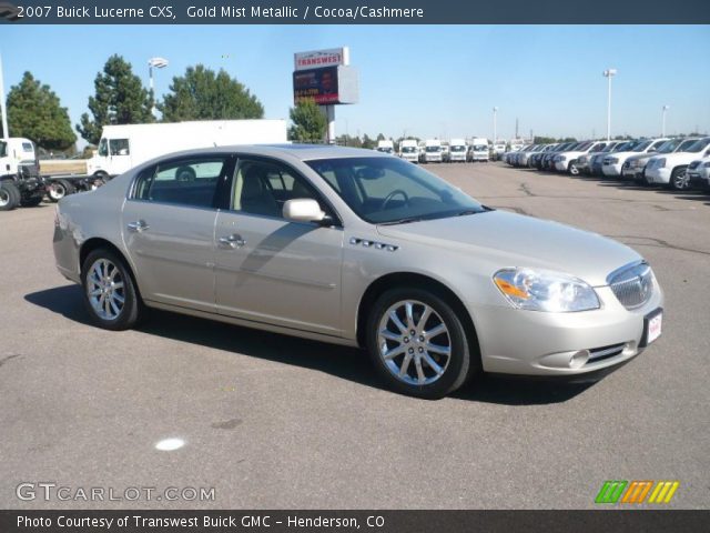 2007 Buick Lucerne CXS in Gold Mist Metallic