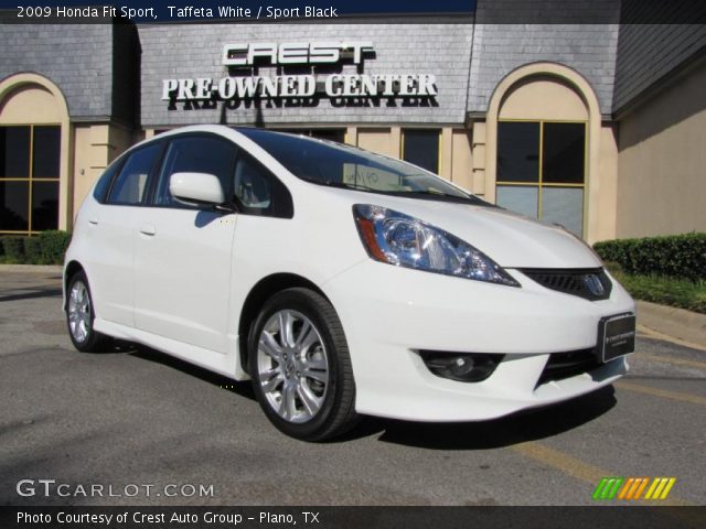 2009 Honda Fit Sport in Taffeta White