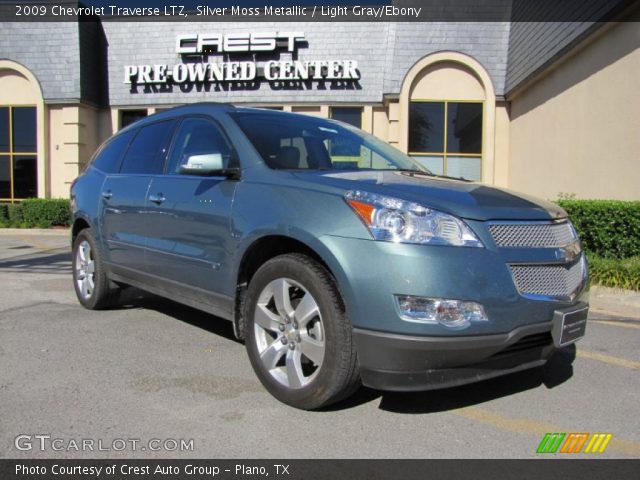2009 Chevrolet Traverse LTZ in Silver Moss Metallic