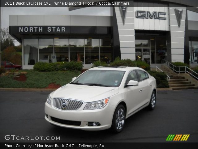 2011 Buick LaCrosse CXL in White Diamond Tricoat
