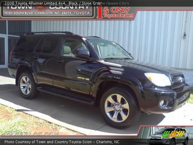 2008 Toyota 4Runner Limited 4x4 in Black