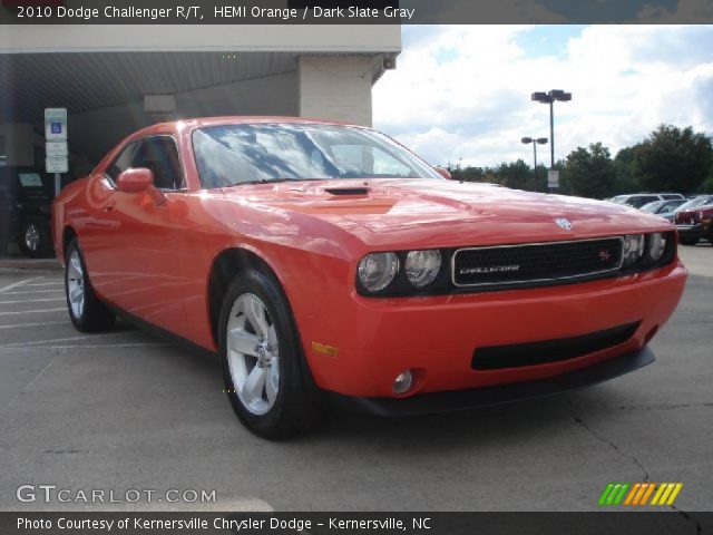 2010 Dodge Challenger R/T in HEMI Orange