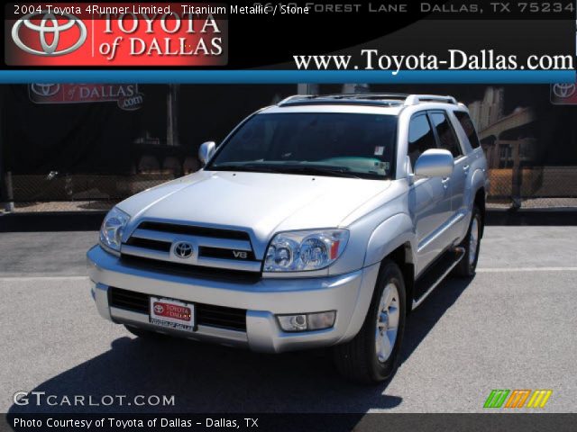 2004 Toyota 4Runner Limited in Titanium Metallic
