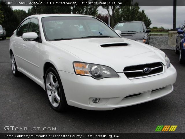2005 Subaru Legacy 2.5 GT Limited Sedan in Satin White Pearl