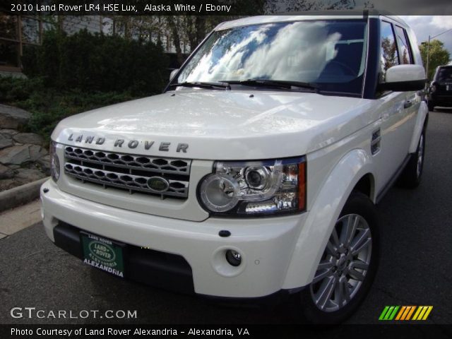 2010 Land Rover LR4 HSE Lux in Alaska White