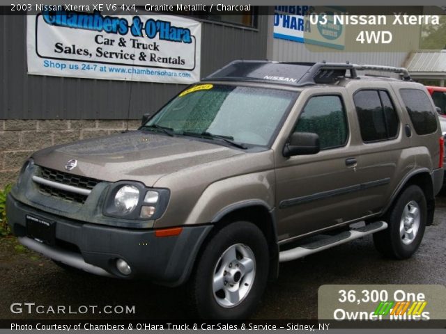 2003 Nissan Xterra XE V6 4x4 in Granite Metallic