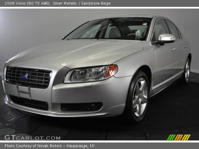 2008 Volvo S80 T6 AWD in Silver Metallic