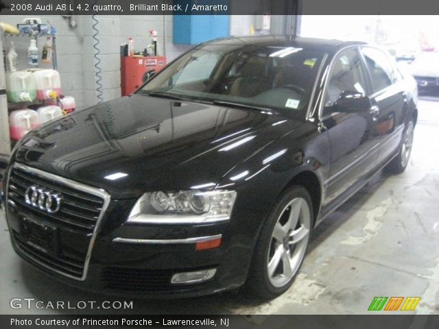 2008 Audi A8 L 4.2 quattro in Brilliant Black