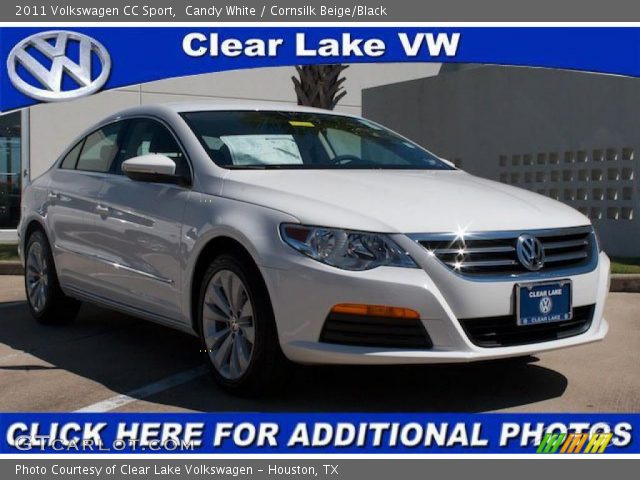 2011 Volkswagen CC Sport in Candy White