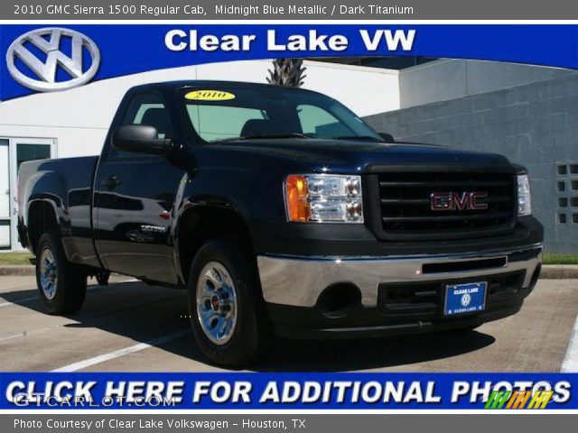 2010 GMC Sierra 1500 Regular Cab in Midnight Blue Metallic