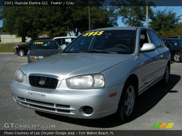 2001 Hyundai Elantra GLS in Pewter