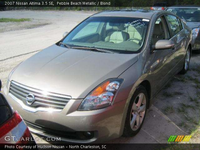 2007 Nissan Altima 3.5 SE in Pebble Beach Metallic