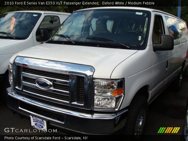2010 Ford E Series Van E350 XLT Passenger Extended in Oxford White