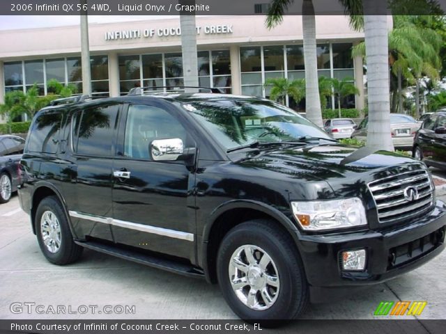 2006 Infiniti QX 56 4WD in Liquid Onyx