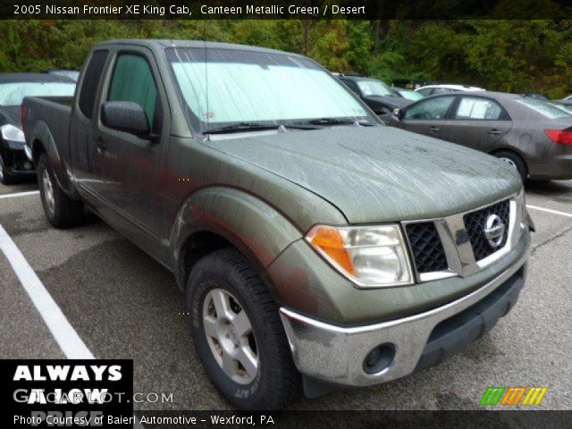2005 Nissan Frontier XE King Cab in Canteen Metallic Green
