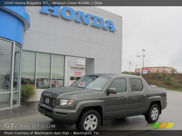 2006 Honda Ridgeline RTL in Amazon Green Metallic