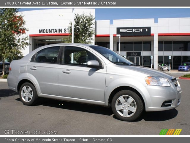 2008 Chevrolet Aveo LS Sedan in Cosmic Silver Metallic