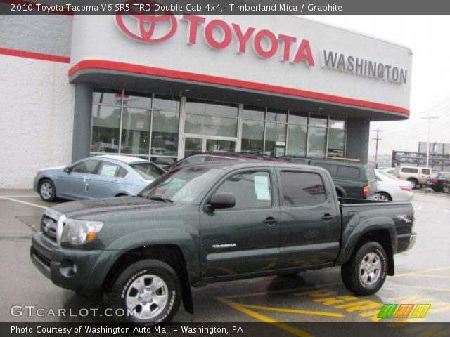 2010 Toyota Tacoma V6 SR5 TRD Double Cab 4x4 in Timberland Mica