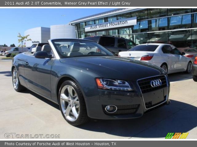 2011 Audi A5 2.0T Convertible in Meteor Grey Pearl Effect