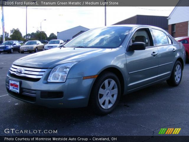 2006 Ford Fusion S in Titanium Green Metallic