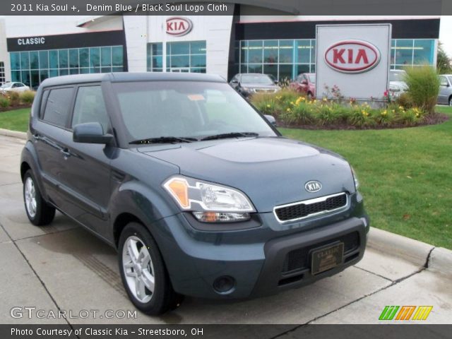 2011 Kia Soul + in Denim Blue