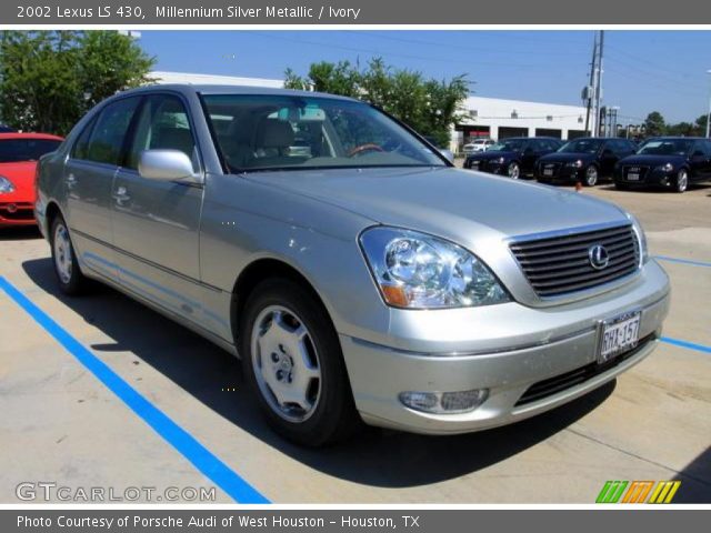 2002 Lexus LS 430 in Millennium Silver Metallic