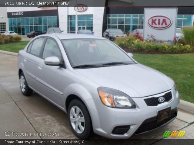 2011 Kia Rio LX in Clear Silver