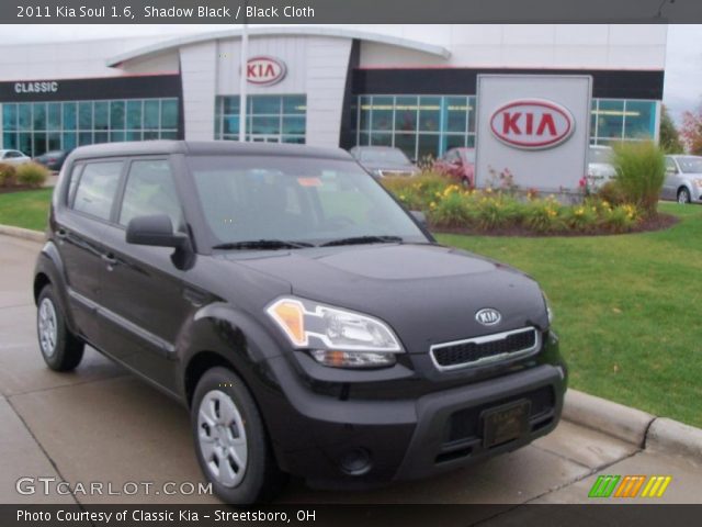 2011 Kia Soul 1.6 in Shadow Black