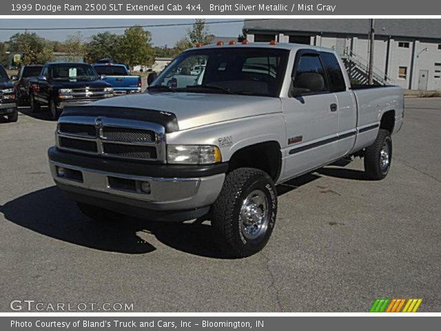 1999 Dodge Ram 2500 SLT Extended Cab 4x4 in Bright Silver Metallic