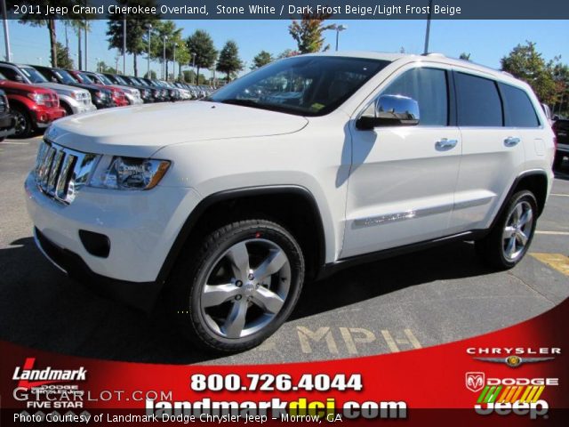 2011 Jeep Grand Cherokee Overland in Stone White
