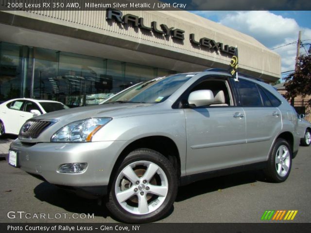 2008 Lexus RX 350 AWD in Millenium Silver Metallic