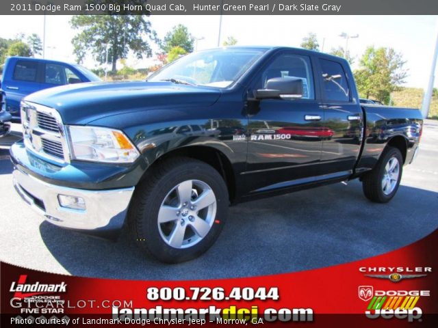 2011 Dodge Ram 1500 Big Horn Quad Cab in Hunter Green Pearl