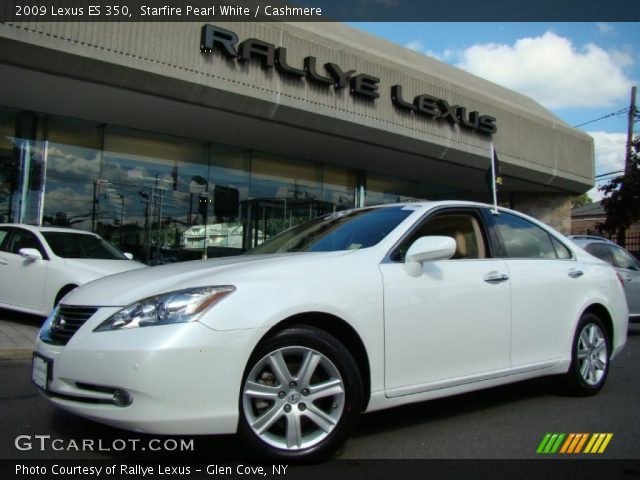 2009 Lexus ES 350 in Starfire Pearl White