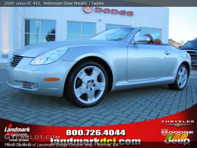 2005 Lexus SC 430 in Millennium Silver Metallic