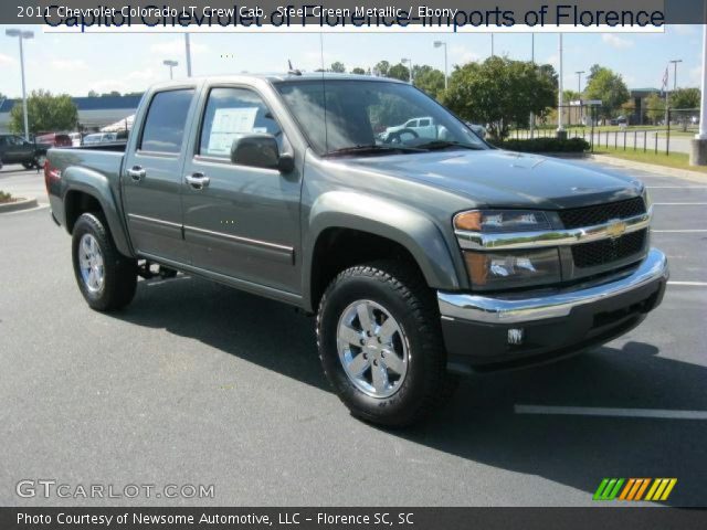 2011 Chevrolet Colorado LT Crew Cab in Steel Green Metallic