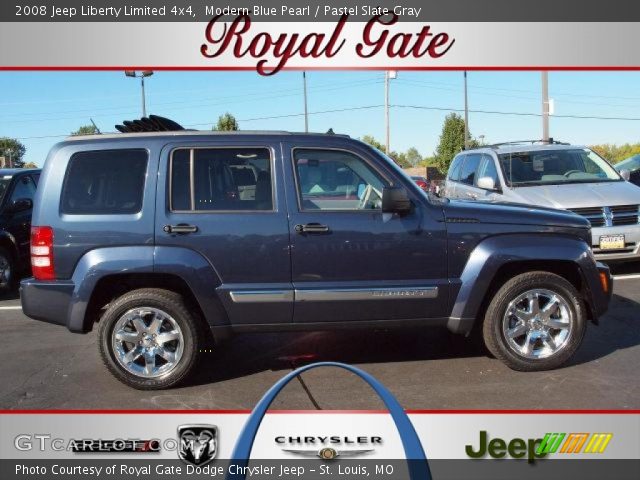 2008 Jeep Liberty Limited 4x4 in Modern Blue Pearl