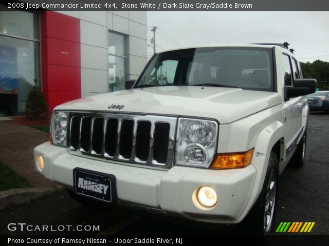 2008 Jeep Commander Limited 4x4 in Stone White