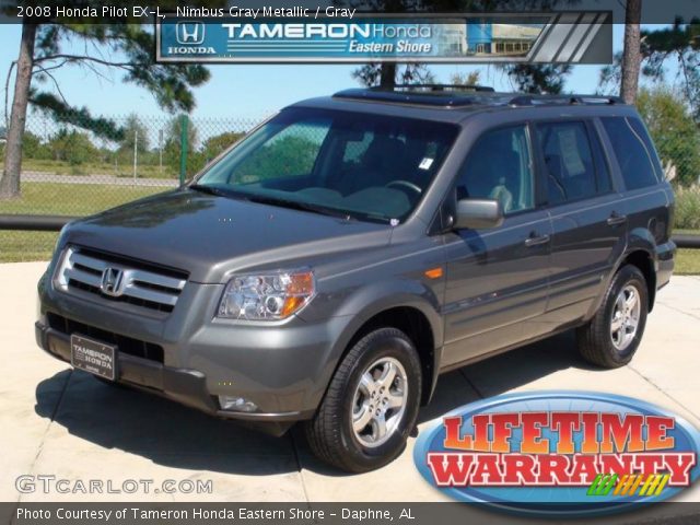 2008 Honda Pilot EX-L in Nimbus Gray Metallic