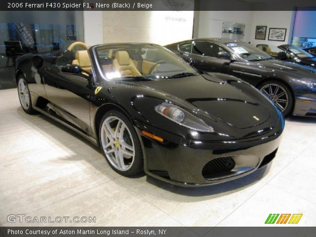 2006 Ferrari F430 Spider F1 in Nero (Black)