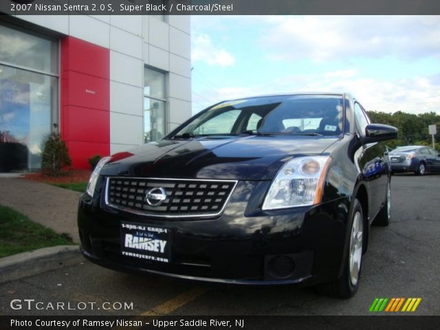 2007 Nissan Sentra 2.0 S in Super Black